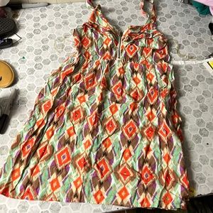Rue 21 Medium Patterned Colorful Dress